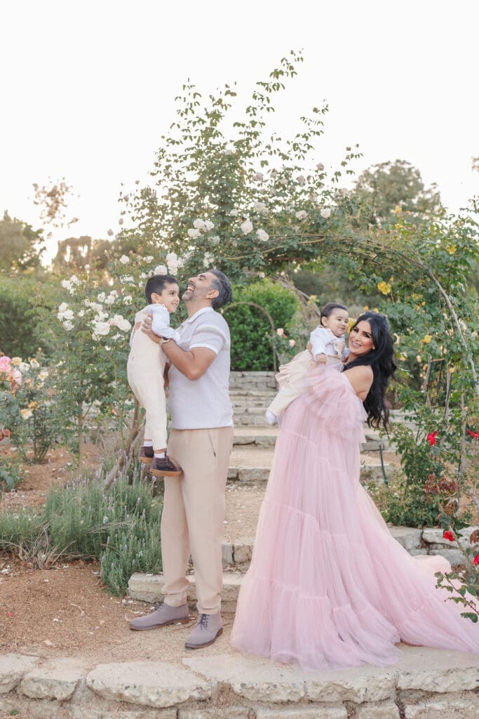 Laguna niguel family photographer elegant sunset portraits