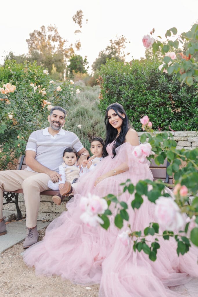 Laguna niguel family photographer golden hour family session