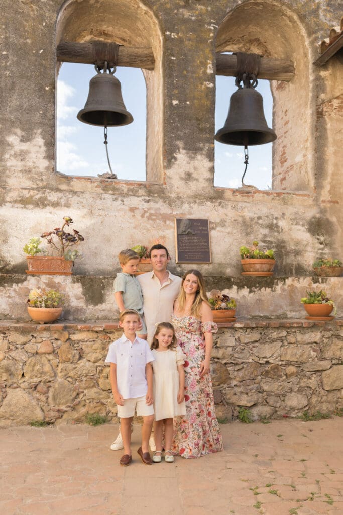 Outdoor family photography san juan capistrano