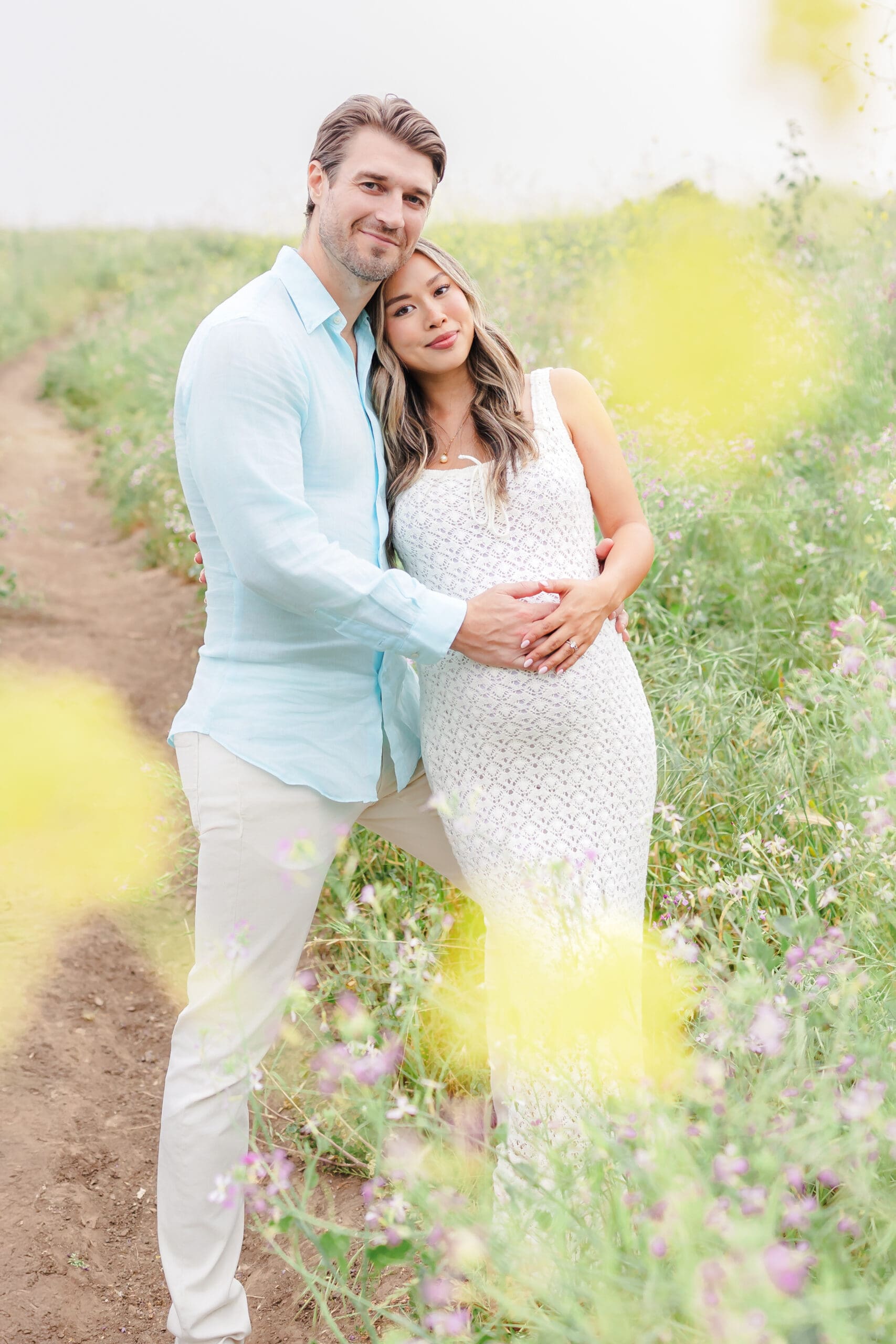 What to wear summer maternity session southern california